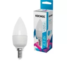 Лампа светодиодная КОСМОС CN 6,5W 220V E14 4500K LkecLED6.5wCNE1445