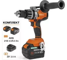 Дрель-шуруповерт аккумуляторная DAEWOO DAA 2161Li ударная