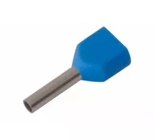 Наконечник REXANT 08-2802 ( уп. 100 шт ) F-8 мм 2х0.75 мм² (НШВИ(2) 0.75-8/нги2 0, [08-2802]