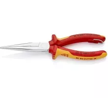 Длинногубцы диэлектрические KNIPEX 2616200T 200 мм с режущими кромками KN-2616200T
