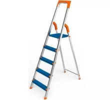 Стремянка алюминиевая Sarayli Color 5 ступеней 2305