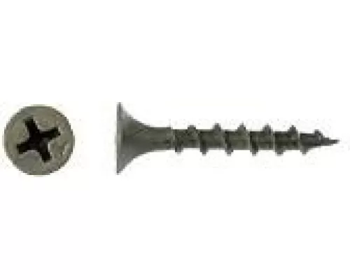 Саморез 3,5 х 51 с редким шагом, черный [УТ-00062126]