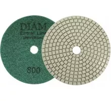 Алмазная тарелка на липучке DIAM АГШК 100*2,5 №800 Extra Line Universal (сухая/мокрая) 000676