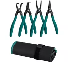 Набор съемников стопорных колец KRAFTOOL 22812-H4 180 мм, 4 шт.