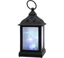 Фонарь декоративный Neon-Night с эффектом мерцания черный корпус 11х11х22,5 см, RGB 513-064