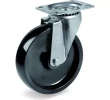 Колесо из термостойкой смолы TELLURE ROTA 677201 серия 67, d-80 мм, до 300 °C, поворот, (100х85) 8007554067741