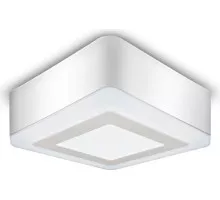 Потолочный светодиодный светильник GAUSS Backlight накладной квадрат 3+3w 540lm 4000k 3 режима BL223