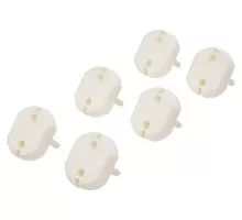 Заглушки для розеток Halsa HLS-S-601 3,7х3,3х2,5 см, PP 6 шт