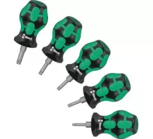 Набор отверток WERA 05008876001 stubby set tx 1 kraftform коротких 5 пр. WE-008876