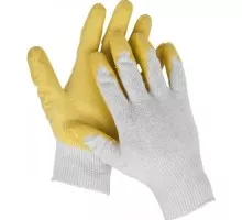 Перчатки STAYER PROTECT L-XL с латексным обливом 11408-XL