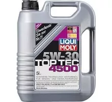 Масло моторное LIQUI MOLY SAE  5W30 Top Tec 4500   5 л. 2378 синтетическое 2318/2378