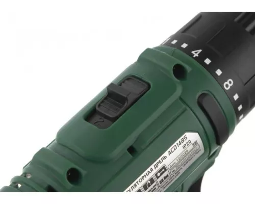 Дрель-шуруповерт аккумуляторная Hammer ACD14BS 2x2Ah, 38Hм в кейсе [101-124]