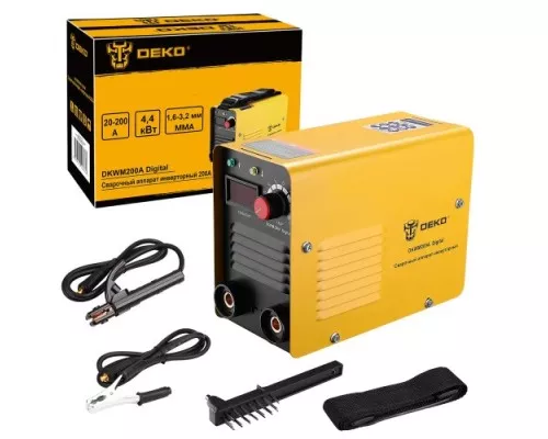 Сварочный инвертор DEKO DKWM200A Digital 083-3000