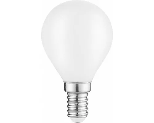 Лампа светодиодная GAUSS Шар filament шар 9w 610lm 4100к е14 milky диммируемая [105201209-D]