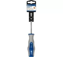 Отвертка шлицевая Кобальт 646-270 ultra grip sl 6,0х100 мм cr-v, двухкомпонентная ру