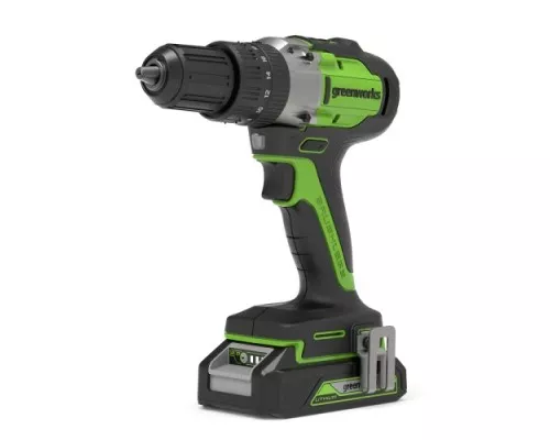 Дрель-шуруповерт аккумуляторная GREENWORKS GD24DD60K2 1х2 Ач [3704107UA]