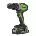 Дрель-шуруповерт аккумуляторная GREENWORKS GD24DD60K2 1х2 Ач [3704107UA]