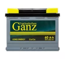 Аккумулятор GANZ Standart 60 A/ч прямая L+ 242x175x190 EN540 A GA601