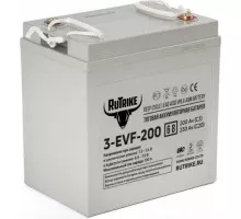 Аккумулятор RUTRIKE  6V200A/H C3 тяговый 3-EVF-200 022597