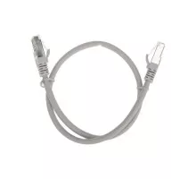 Патч-корд REXANT 02-0390-05 S/FTP, CAT 6A (10G), RJ45-RJ45, 28AWG, LSZH, 0,5м
