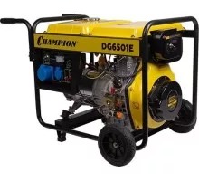 Электростанция дизельная с воздушным охлаждением CHAMPION DG6501E