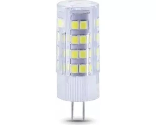 Лампа светодиодная GAUSS G4 elementary g4 12v 4w 400lm 4100k керамика led [10724]