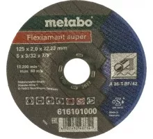 Отрезной круг по металлу METABO 125x2,0x22,23 мм Flexiamant 616101000