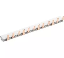 Шина REXANT 3Р 63 А, 11-2244-1 соединительная типа PIN 12  штырей, 22 см. 11-2244-1