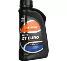 Масло для 2-тактных двигателей PATRIOT G-Motion 2Т Euro 1 л полусинтетическое 850030200
