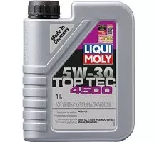 Масло моторное LIQUI MOLY SAE  5W30 Top Tec 4500   1 л. 2317/3724 синтетическое 3724