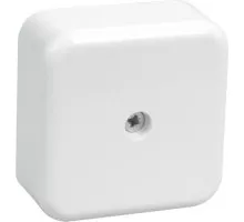 Распаячная коробка IEK КМ41206-01 оп 50х50х20 ip20 (4 клем. 3кв.мм) бел. UKO10-050-050-020-K01