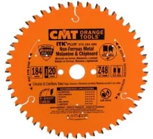 Пильный диск по алюминию СМТ 184x1.8/1.2x20Z48T CGNEG-6° 276.184.48H