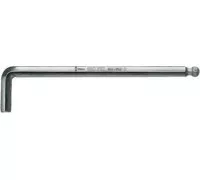 Ключ шестигранный WERA L-образный хромированный со сферической головкой 950 PKL SW 5.0 мм WE-022060 WE-022060