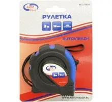 Рулетка измерительная Autovirazh AV-271030 3 м х 16 мм