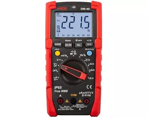 Мультиметр цифровой RGK DM-40 [776431]