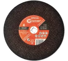 Отрезной круг по металлу Cutop Special Т41-355х4,0х25,4 мм для резки ж/дорожных рельсов 50-555