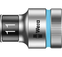 Головка шестигранная для ключа-трещотки Zyklop WERA 11 мм 1/2“ с функцией фиксации 8790 HMC WE-003731 WE-003731