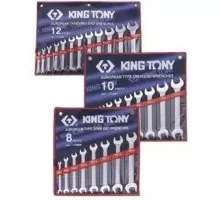 Набор ключей рожковых KING TONY 1108MR 8 предметов