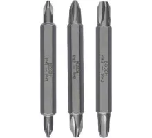 Бита для заворачивания BOSCH Extra Hard двусторонняя 60 мм PH/PH 3шт 2607001748