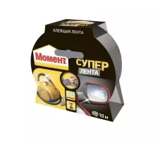 Лента МОМЕНТ 1760304 10 м серебро Б0004702