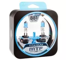Лампа галогеновая MTF LIGHT серия TITANIUM Н27 HTN1281