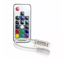 Контроллер LAMPER  143-106-4 LED радио (RF), 72W/144W, 17 кнопок
