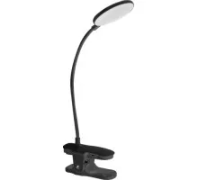Светильник настольный GAUSS GTL205 5V Li-ion 1200mA черный диммируемый GT2052
