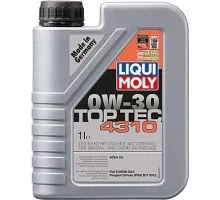 Масло моторное LIQUI MOLY SAE  0W30 Top Tec 4310 1 л 2361 синтетическое 2361