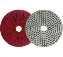 Алмазная тарелка на липучке DIAM АГШК 100*2,5 №400 Master Line Universal (сухая/мокрая) 000626