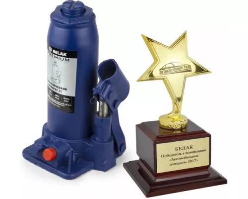 Домкрат бутылочный BELAK PREMIUM гидравлический 3т BAK.30011 [BAK.30011]