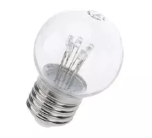 Лампа светодиодная Neon-Night 405-124 Шар Е27, 6 LED, d- 45 зеленая, прозрачная колба