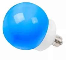 Лампа светодиодная Neon-Night 405-133 Шар E27, 12 LED, d-100, синяя