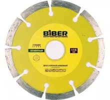 Алмазный диск универсальный Biber 70212 сегментный 115мм тов-039539