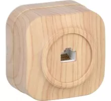 Розетка компьютерная IEK Glory РК10-ХС 1-м сосна EKH10-K34